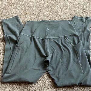 lululemon Align™ High-Rise Pant with Pockets 25" Grey Sage